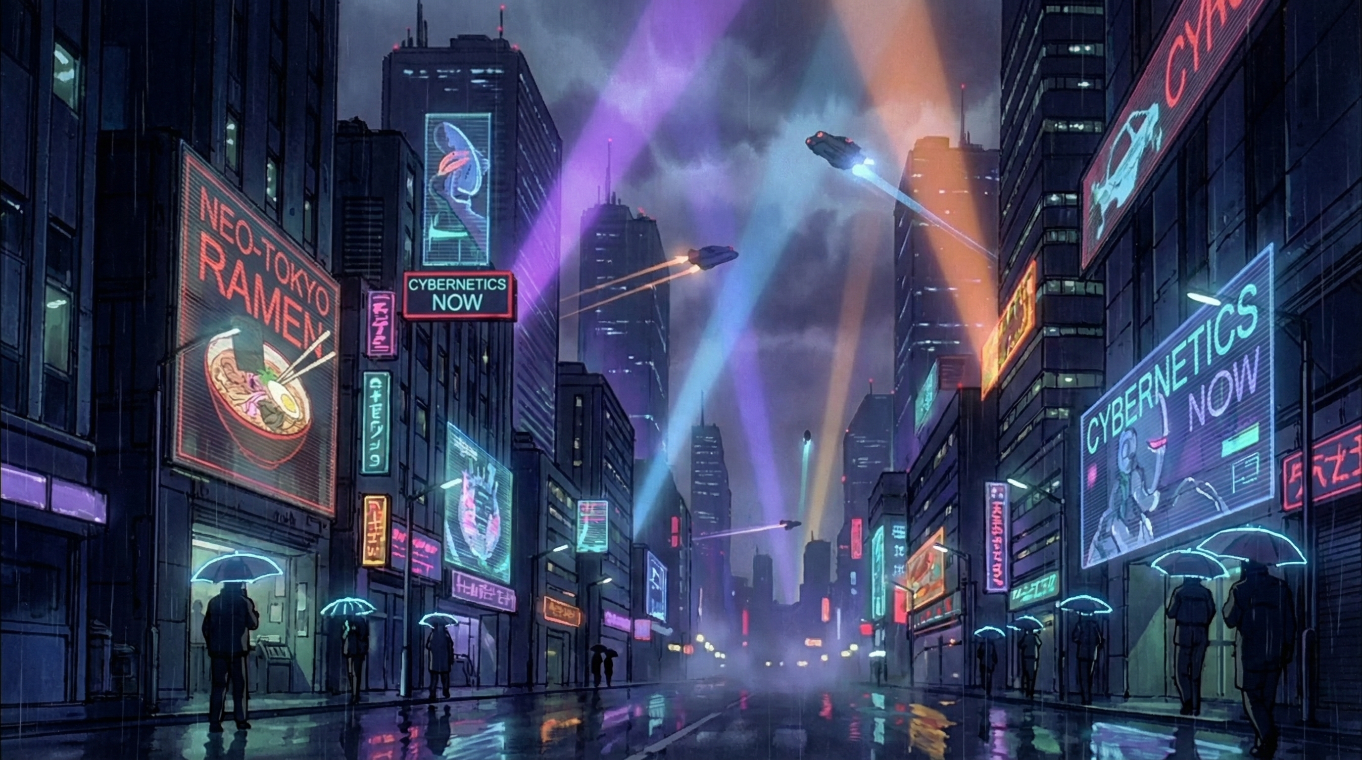 Cyberpunk Megacity example